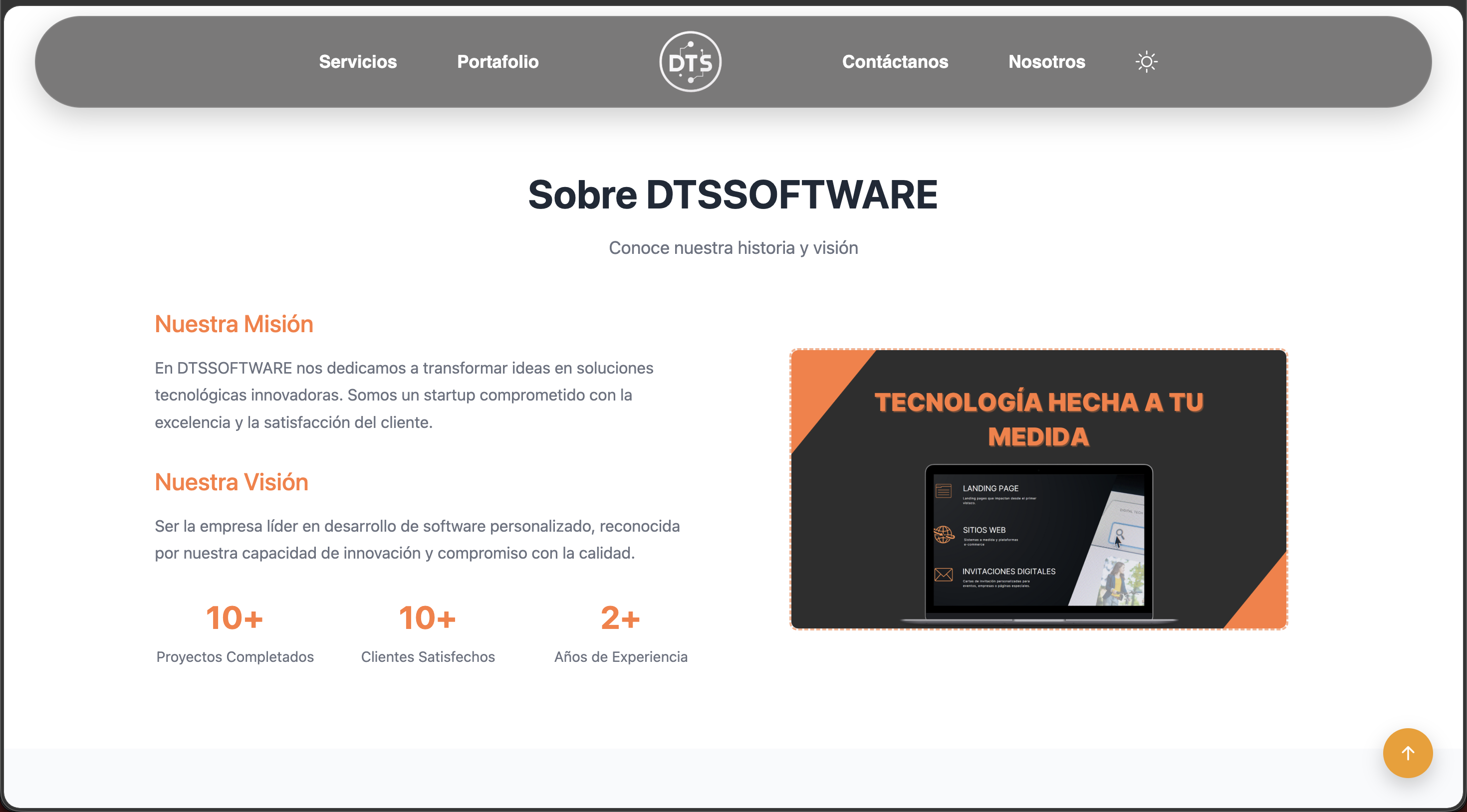 Imagen del proyecto Portfolio DTS